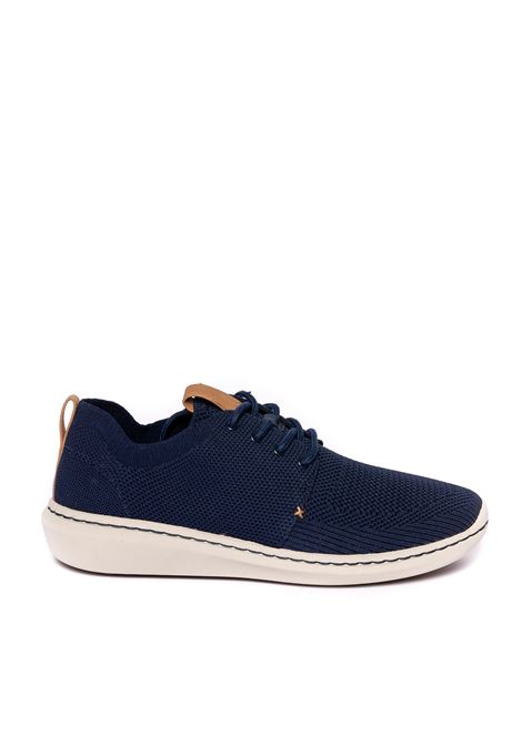 Sneaker step urban mix blu CLARKS ENGLAND | STEP URBANTESS-NAVY